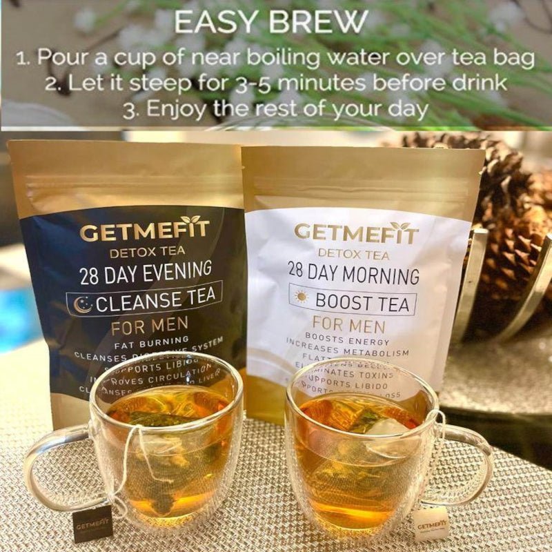 28 Day Detox Tea for Men Bundle - GETMEFIT USA